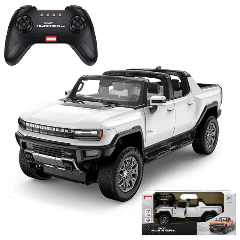 Rastar RC GMC Hummer EV Kids Remote Children Toy Car 4W Rotation 1:14 Scale