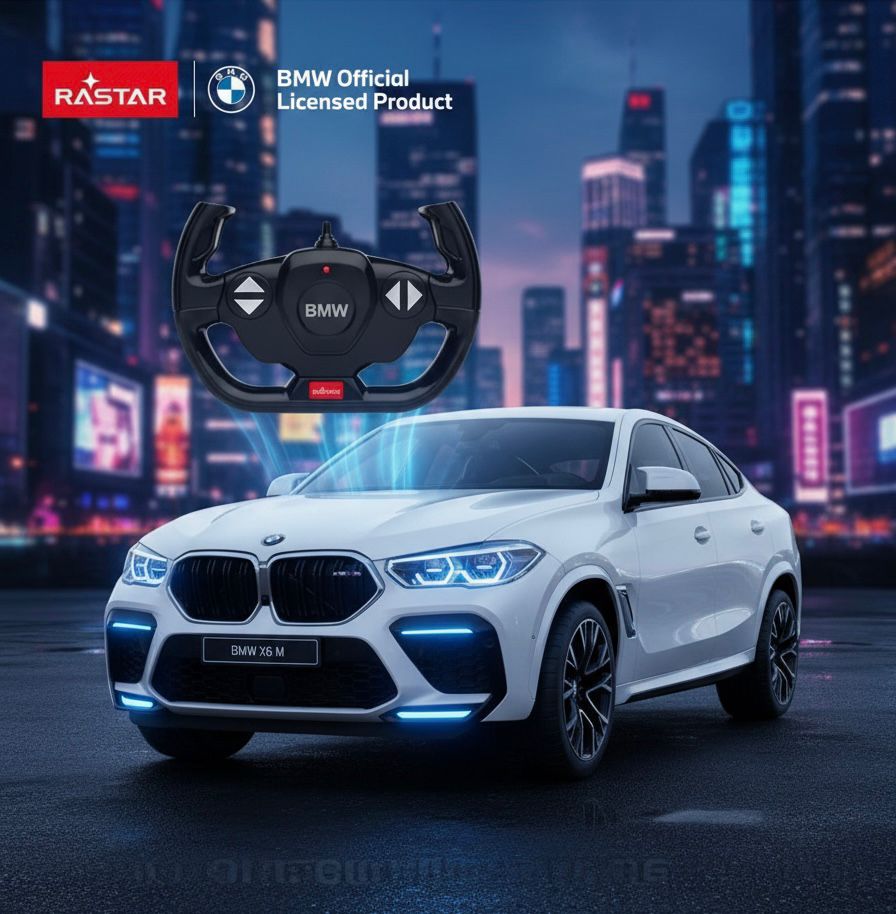 BMW GENUINE CAR MODEL MINIATURE RC X6M (1:14)