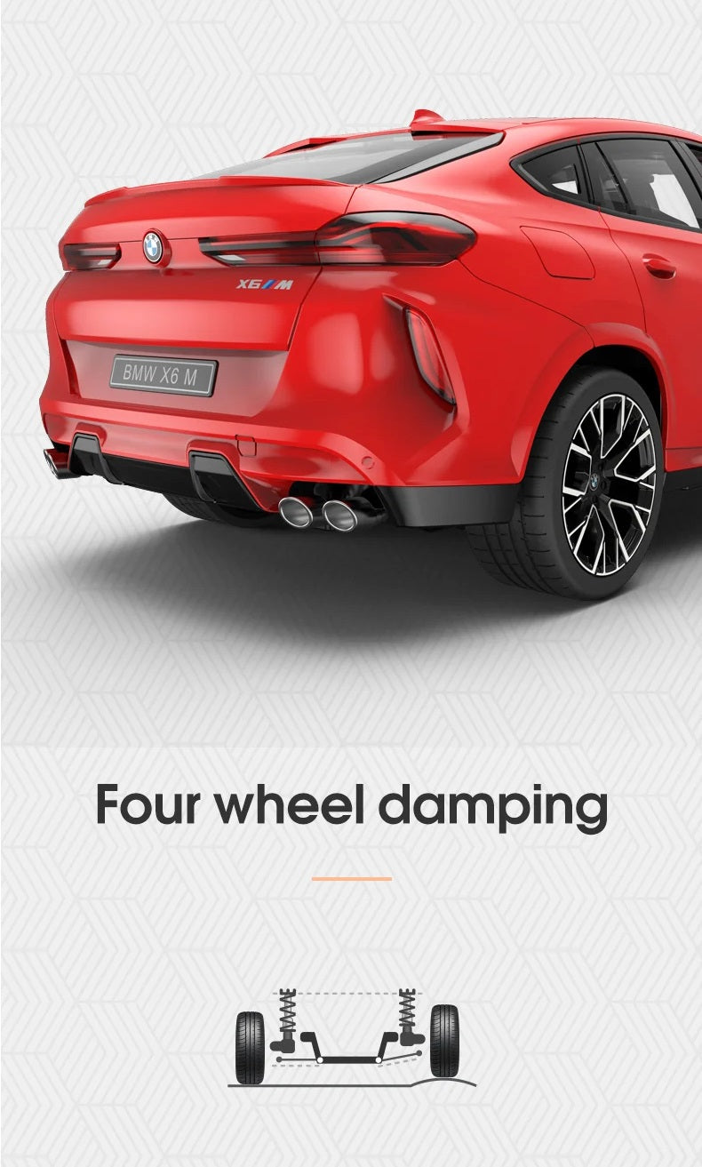 BMW GENUINE CAR MODEL MINIATURE RC X6M (1:14)