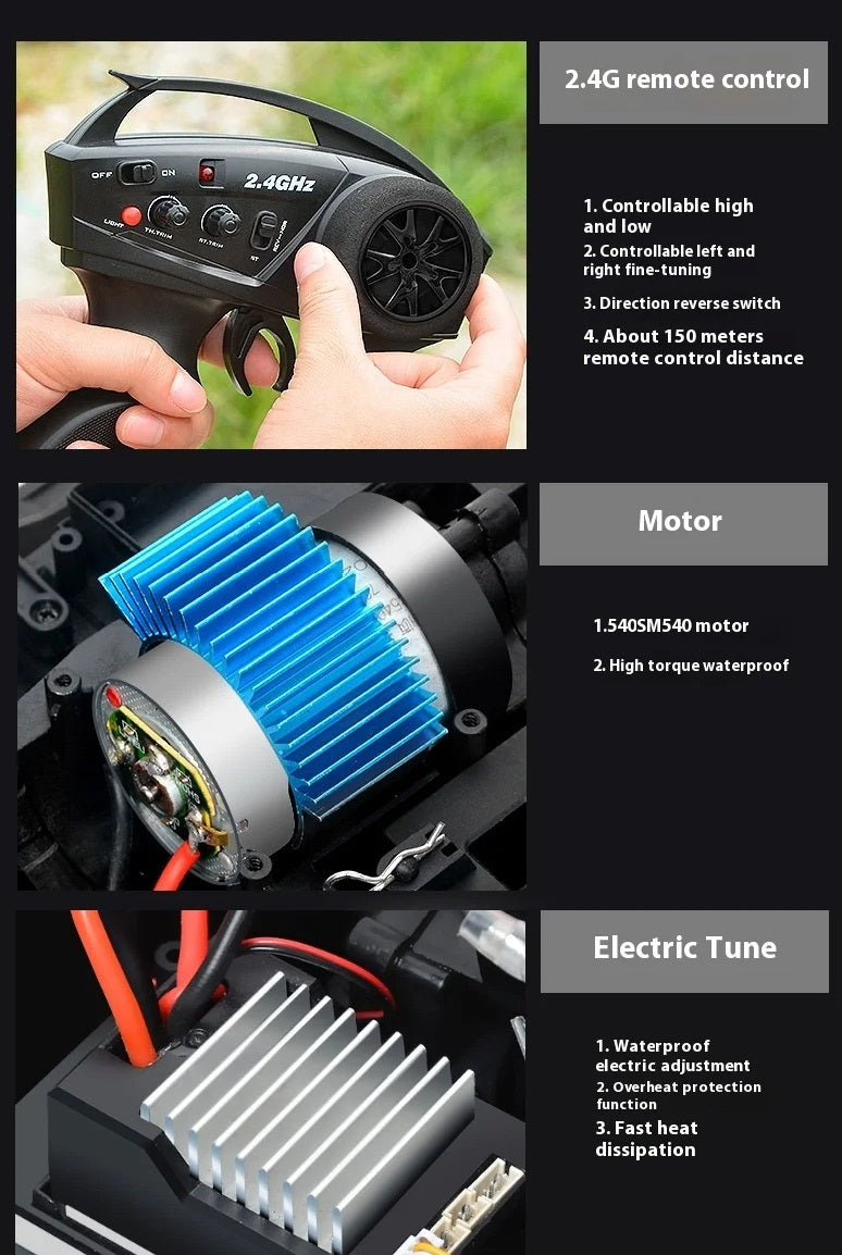 HB-ZP1005 1:10 HB Model RTR Version RC Car 2.4G 4WD RC Rock Crawler Defender