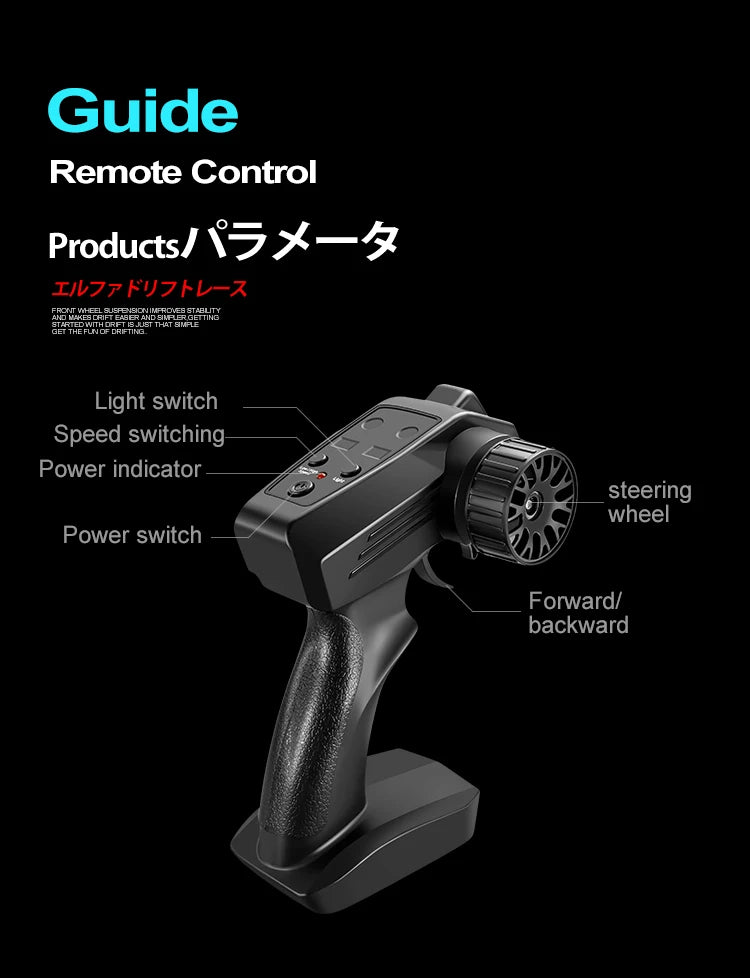 RC Drift Car 1:16 4WD 30Km/H Off-Road Racing Anti-Collision