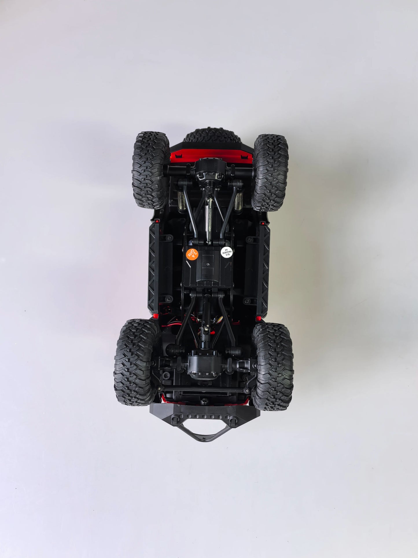 HB R1609 1:16 RC 4WD Crawler Truck LED Lights Metal Frame RTR IPX4