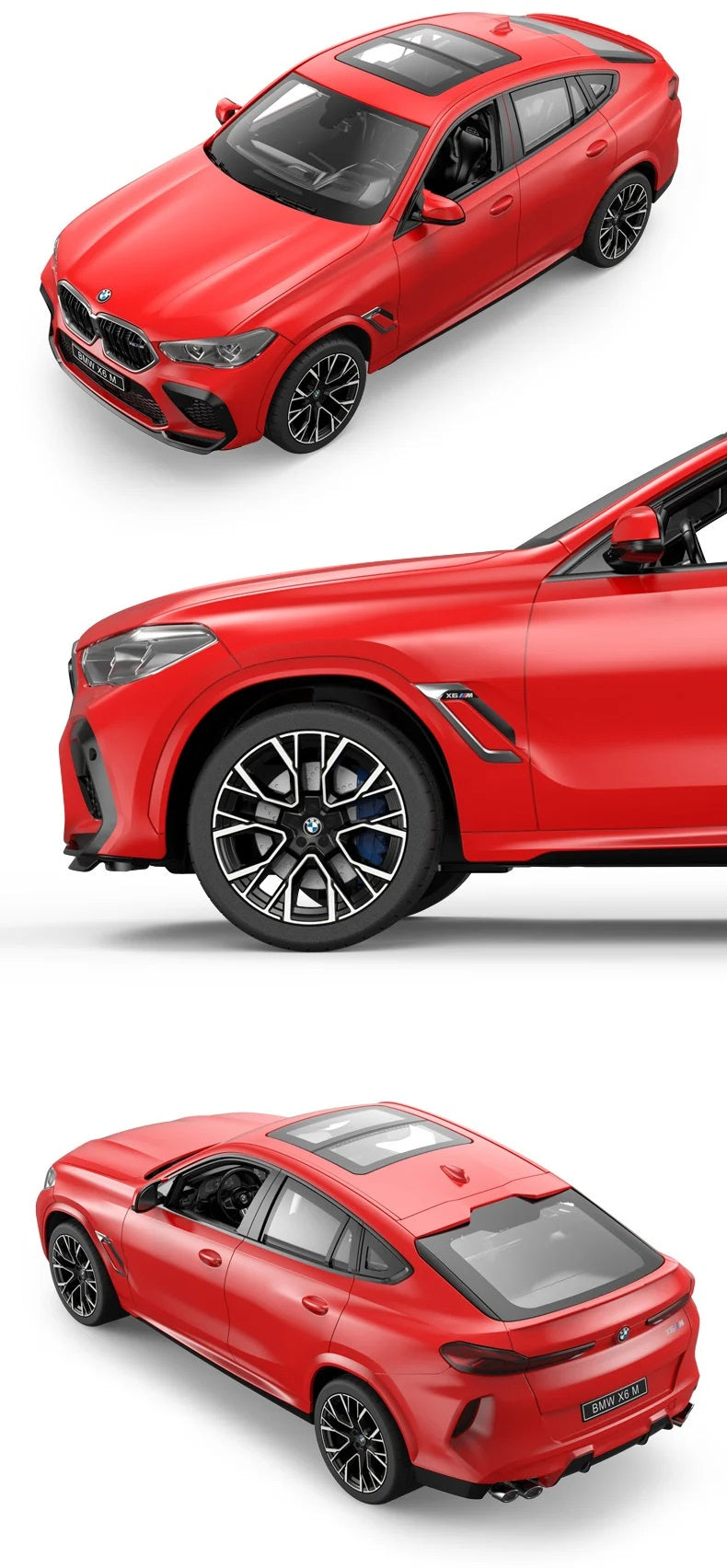 BMW GENUINE CAR MODEL MINIATURE RC X6M (1:14)