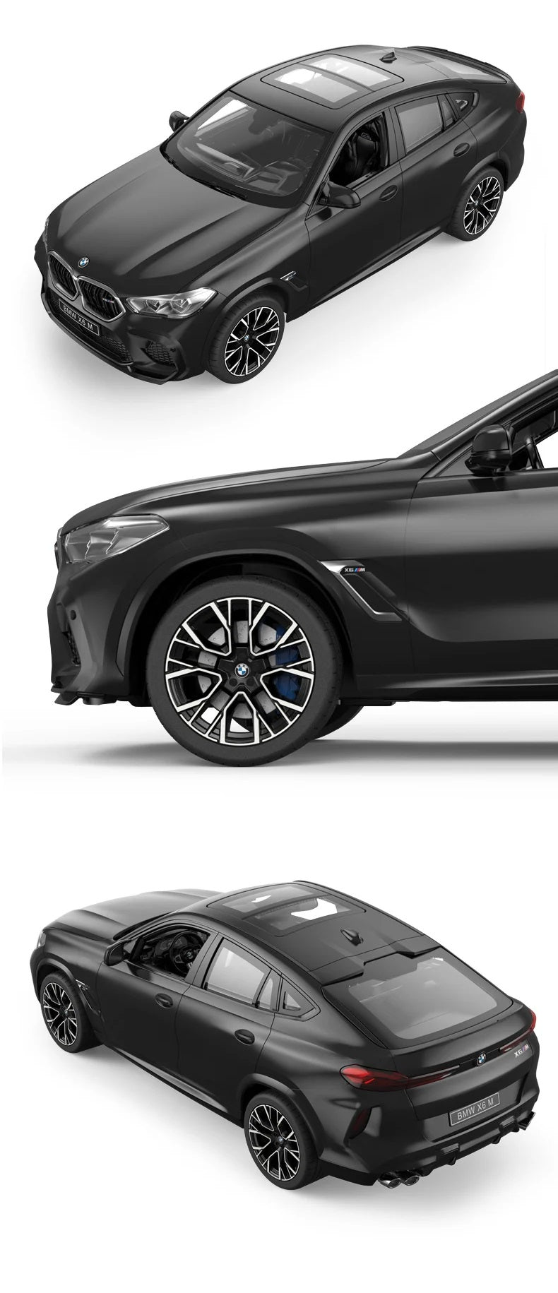 BMW GENUINE CAR MODEL MINIATURE RC X6M (1:14)