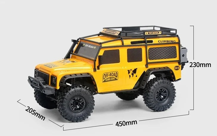 HB-ZP1005 1:10 HB Model RTR Version RC Car 2.4G 4WD RC Rock Crawler Defender