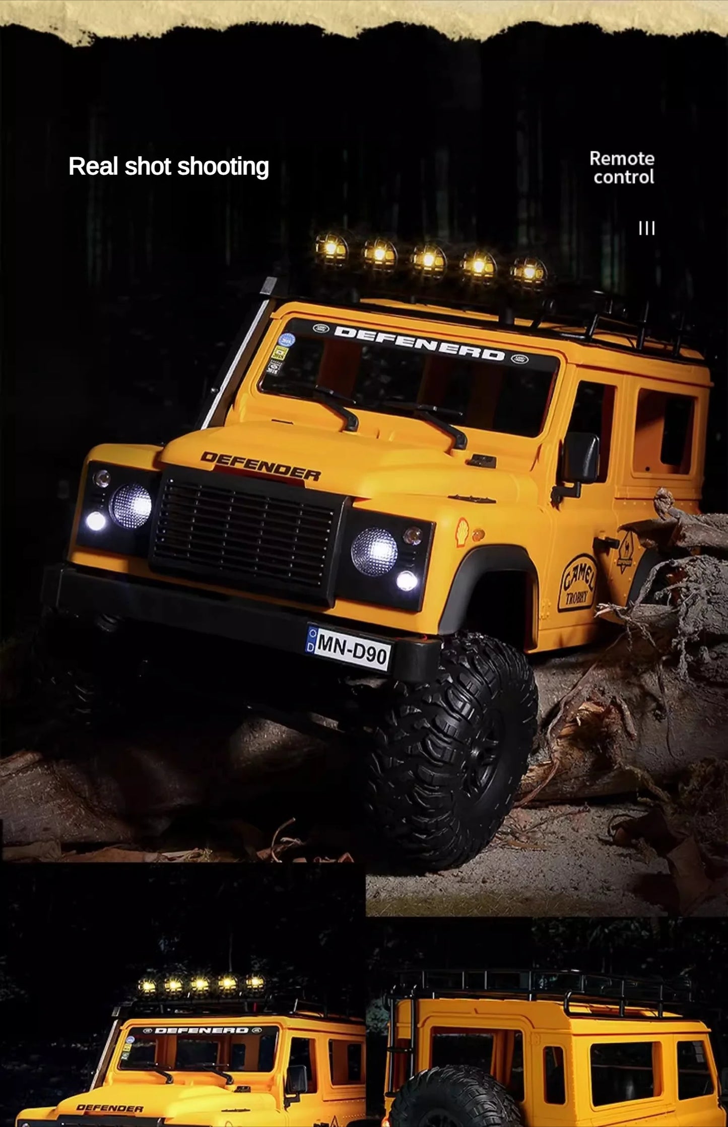 MN98 1:12 MN Model RTR Version RC Car 2.4G 4WD RC Rock Crawler Defender