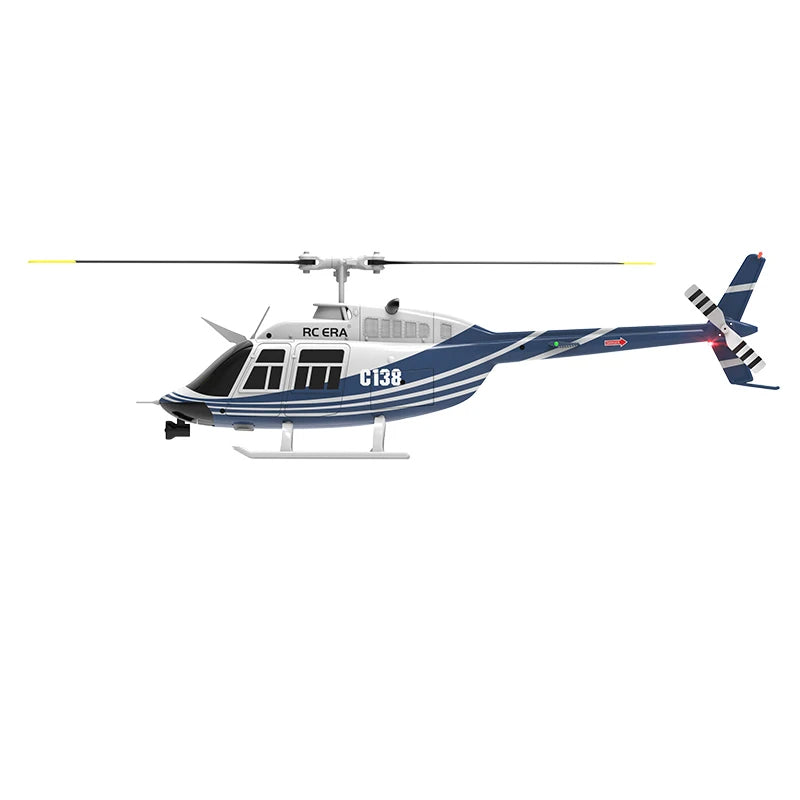 RC ERA C138 RC Helicopter Bell-206 6CH 6-axis Gyro Remote Control RTF Aircraft
