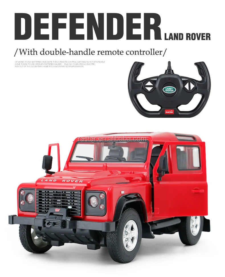 Share Remote Control Land Rover Defender | 1:14 in 2 Assorted Colours | Rc Car