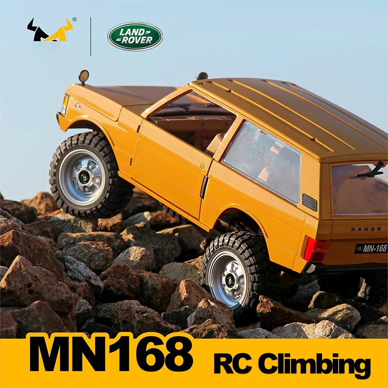 MN168 RC Crawler 1/12 Scale Range Rover – 4WD Off-Road Rock Crawler 2.4GHz RTR