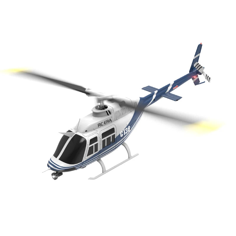 RC ERA C138 RC Helicopter Bell-206 6CH 6-axis Gyro Remote Control RTF Aircraft