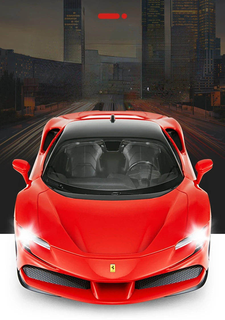 Rastar RC 1:14 Ferrari SF90 Stradale Kids Remote Control Toy Car - Red