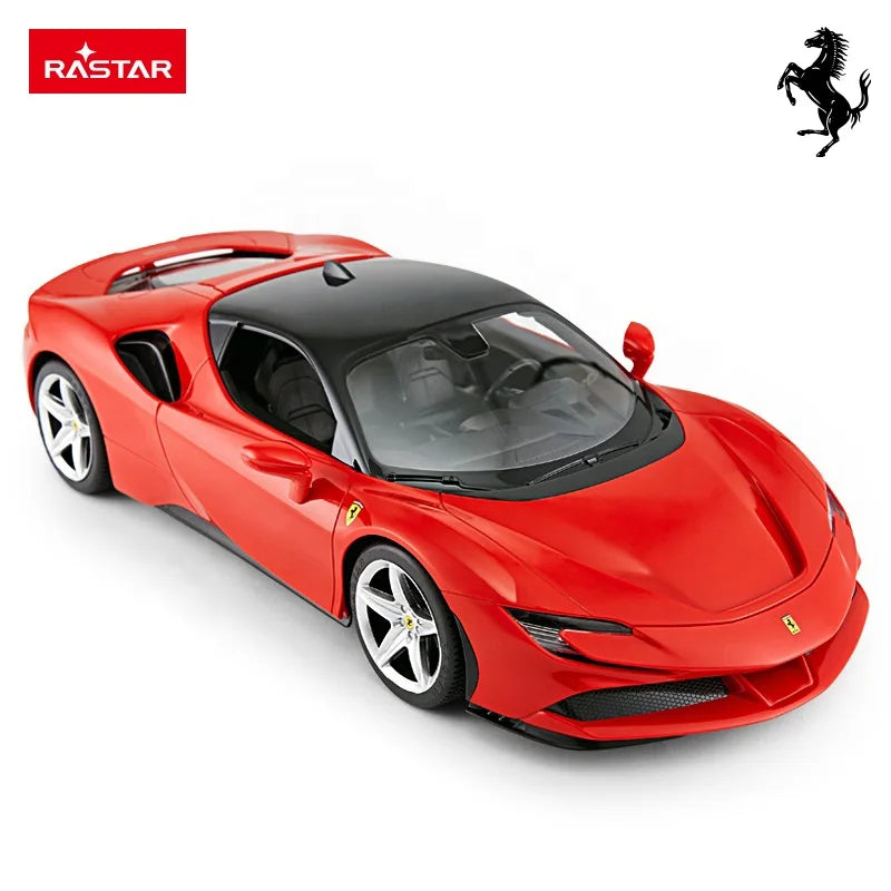 Rastar RC 1:14 Ferrari SF90 Stradale Kids Remote Control Toy Car - Red
