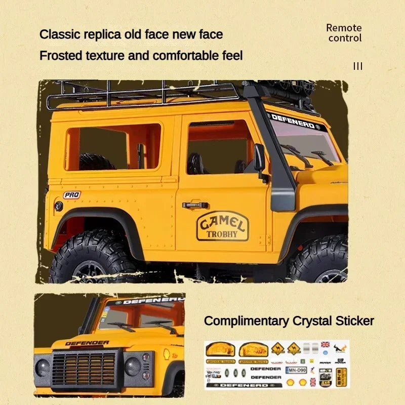 MN98 1:12 MN Model RTR Version RC Car 2.4G 4WD RC Rock Crawler Defender