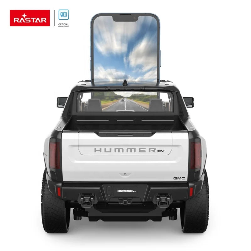 Rastar RC GMC Hummer EV Kids Remote Children Toy Car 4W Rotation 1:14 Scale