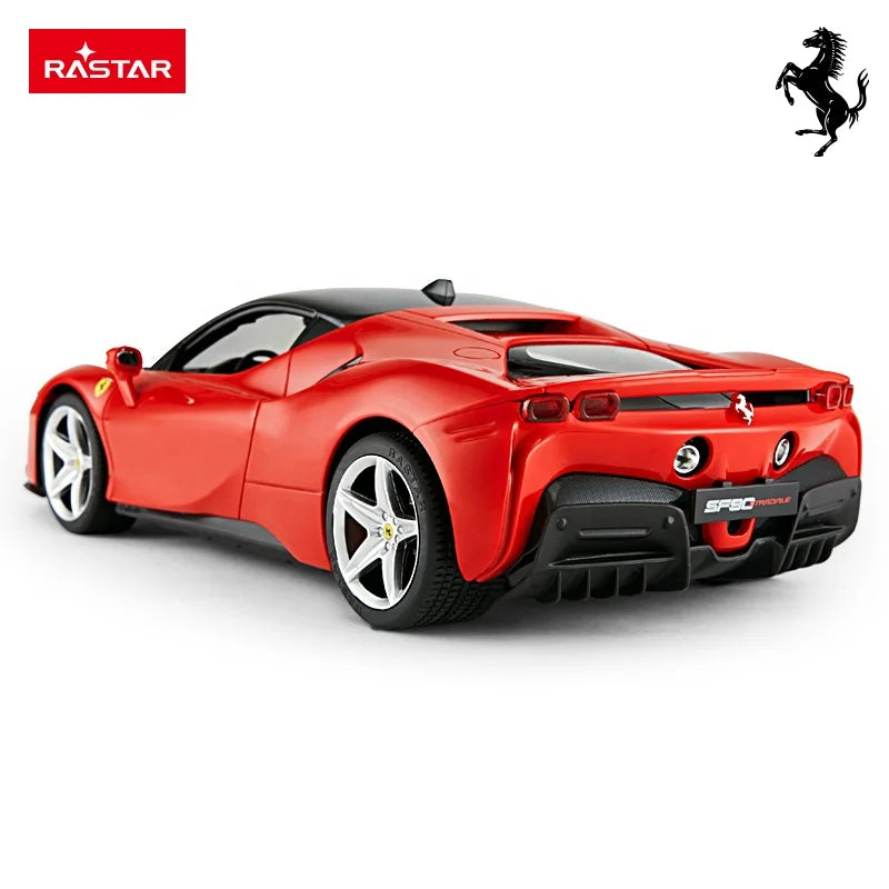 Rastar RC 1:14 Ferrari SF90 Stradale Kids Remote Control Toy Car - Red