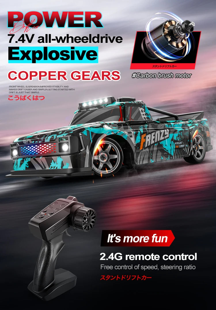 RC Drift Car 1:16 4WD 30Km/H Off-Road Racing Anti-Collision