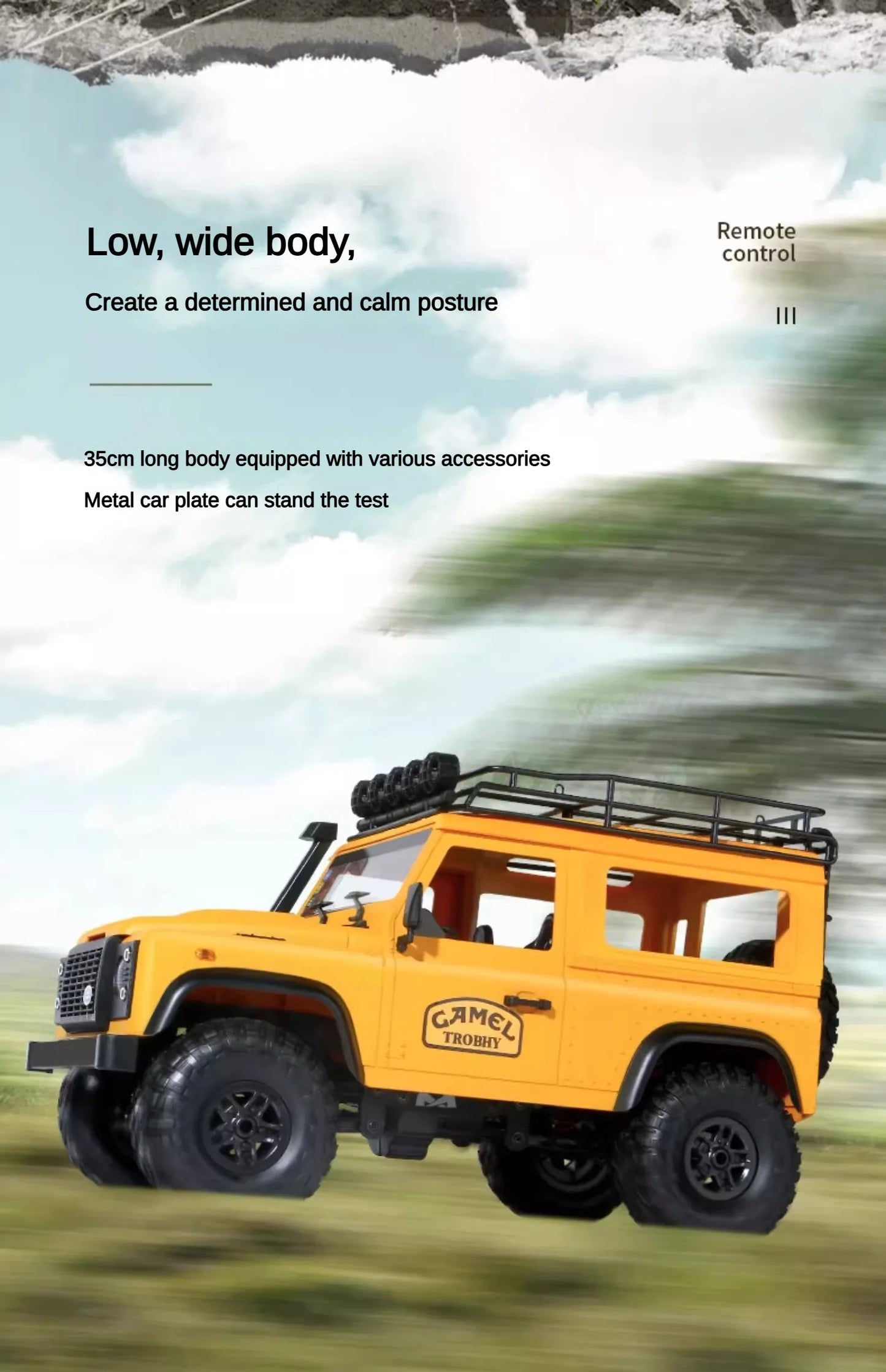 MN98 1:12 MN Model RTR Version RC Car 2.4G 4WD RC Rock Crawler Defender