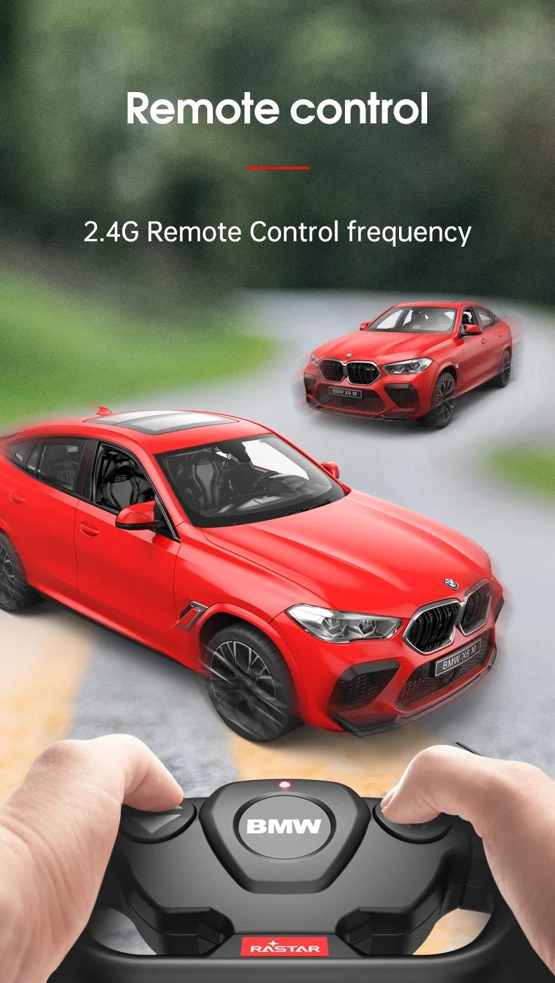 BMW GENUINE CAR MODEL MINIATURE RC X6M (1:14)
