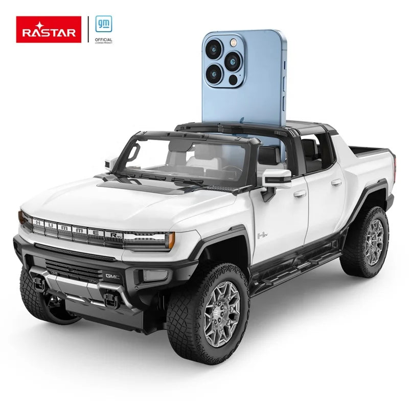 Rastar RC GMC Hummer EV Kids Remote Children Toy Car 4W Rotation 1:14 Scale