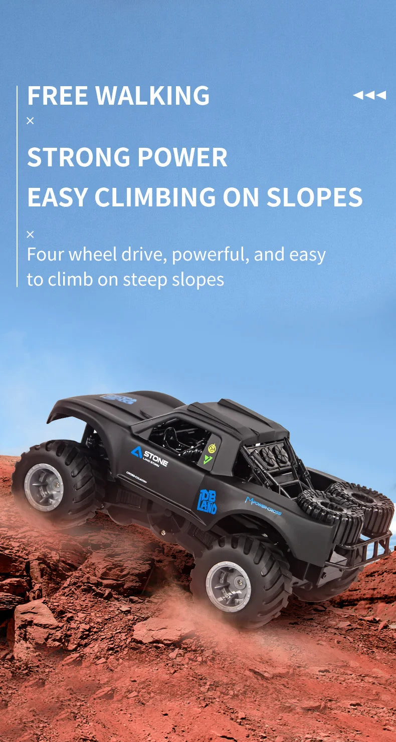 Off-Road RC Car 4WD 40KM/H High Speed Remote Control Trucks Monster Crawler Cars