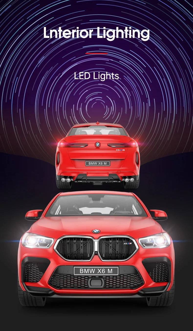 BMW GENUINE CAR MODEL MINIATURE RC X6M (1:14)