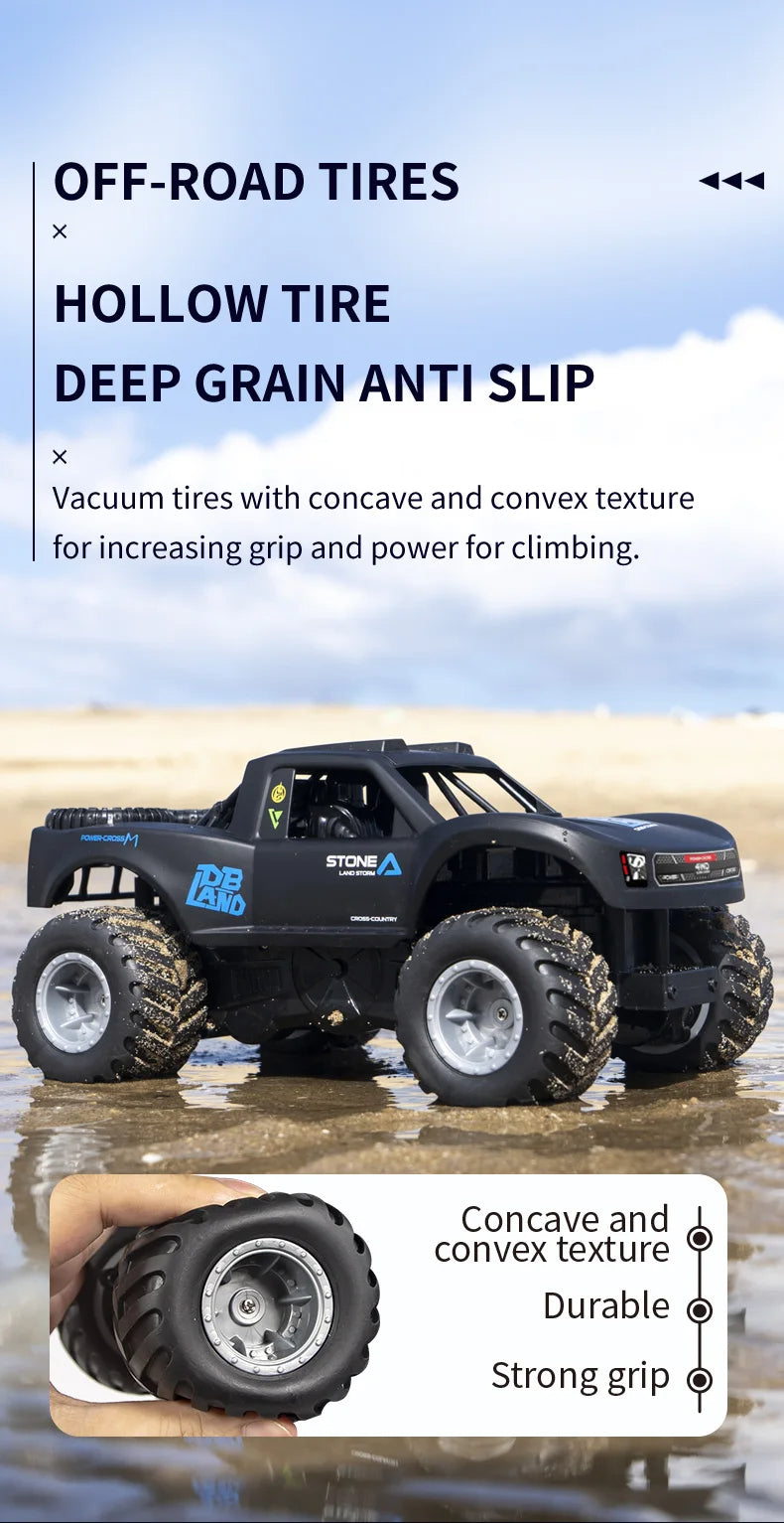 Off-Road RC Car 4WD 40KM/H High Speed Remote Control Trucks Monster Crawler Cars