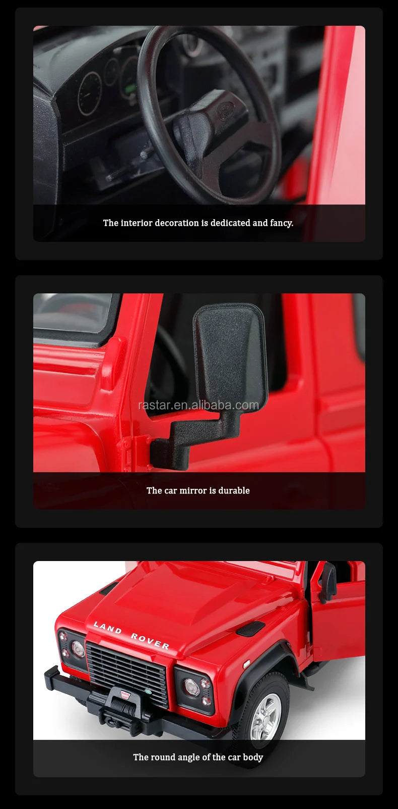 Share Remote Control Land Rover Defender | 1:14 in 2 Assorted Colours | Rc Car