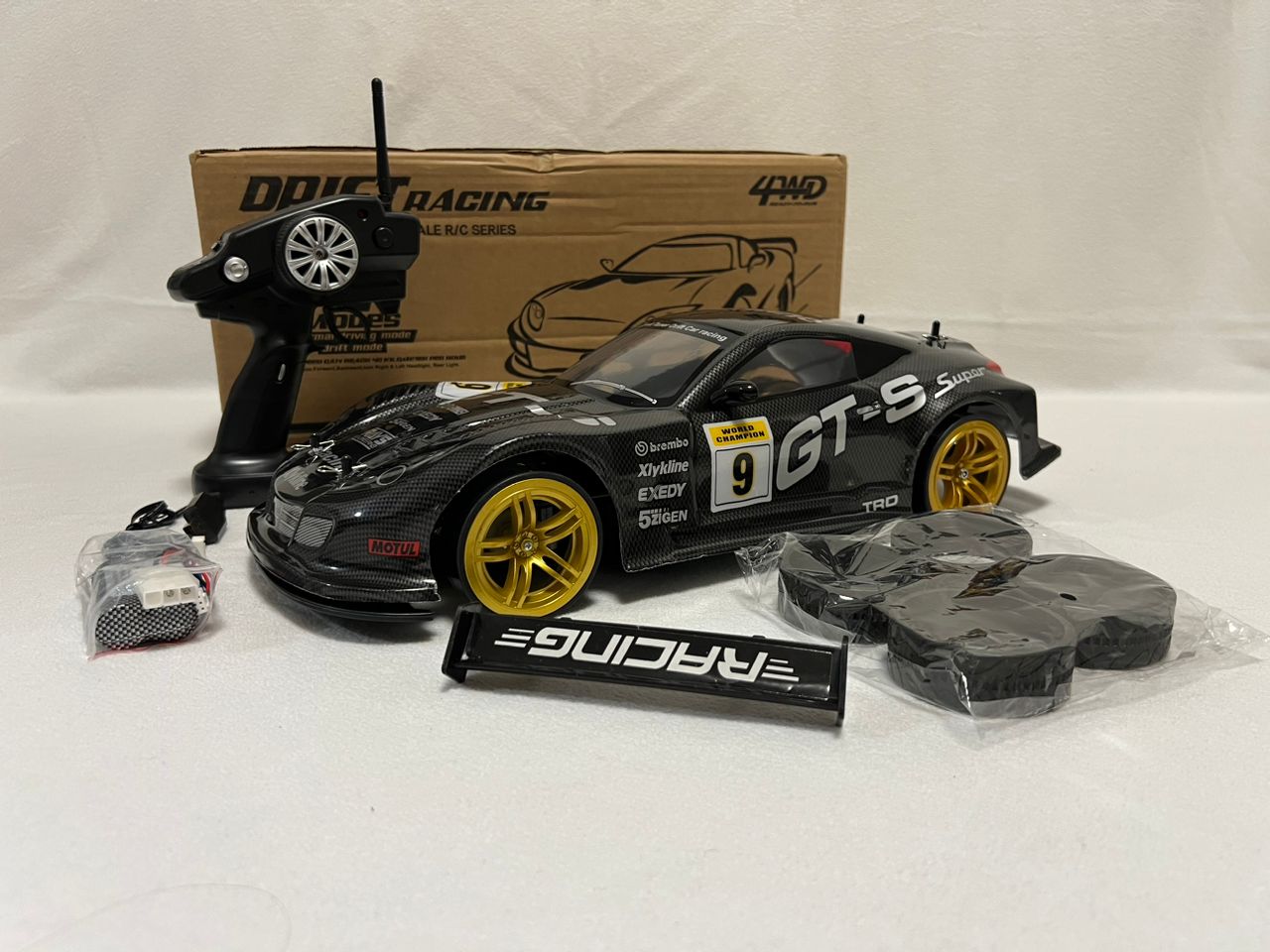 RC Drift Car 1:10 4WD 70Km/H Off-Road Racing Anti-Collision 4x4 Large Speed
