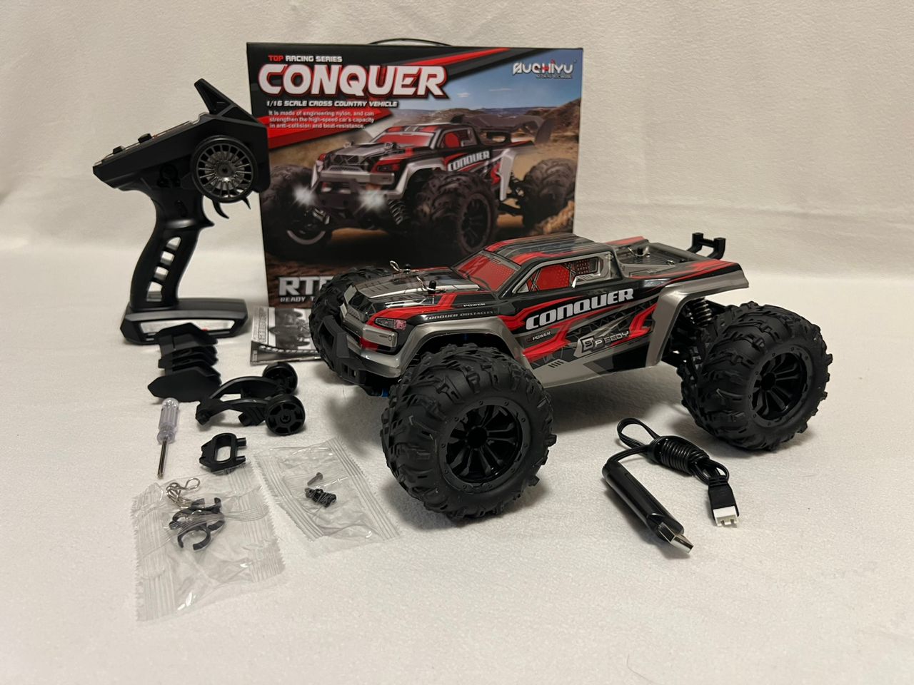 Suchiyu Gantry 1:16 RC Truck – 4WD Off-Road Remote Control Car
