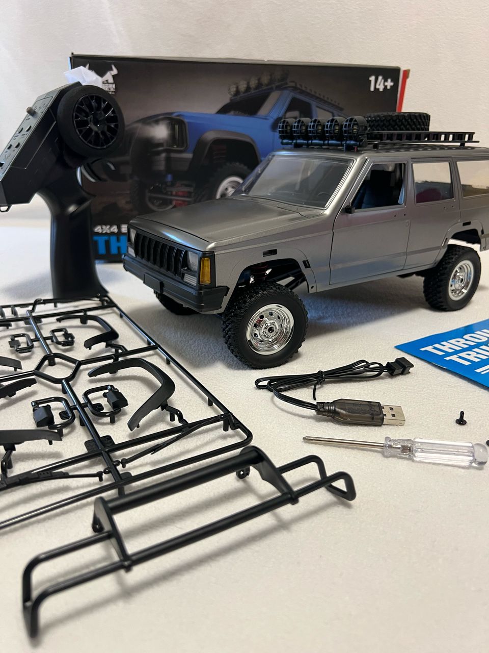 MN78 1:12 RC Car – 4WD Off-Road Climbing Truck 2.4G Remote Control Model