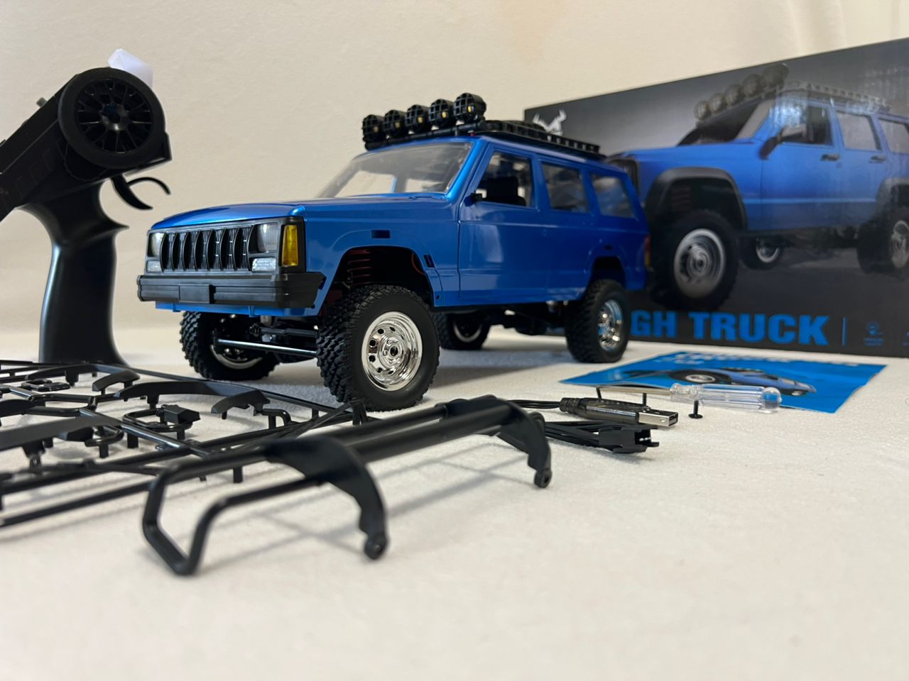 MN78 1:12 RC Car – 4WD Off-Road Climbing Truck 2.4G Remote Control Model
