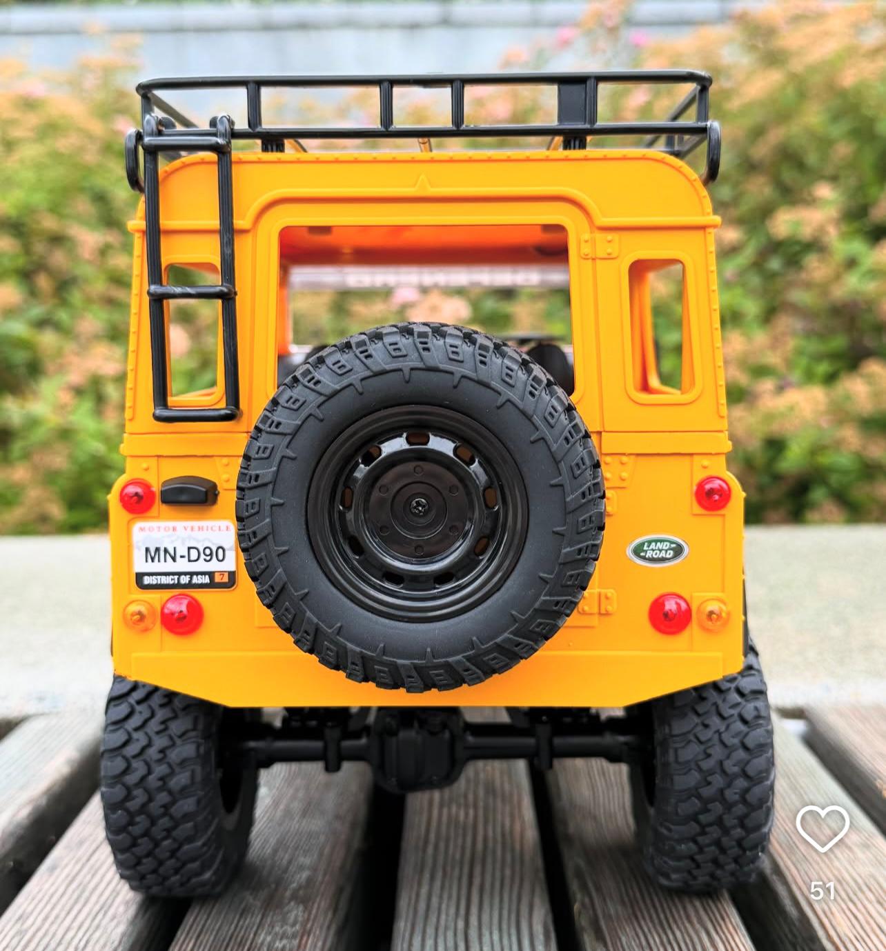 MN98 1:12 MN Model RTR Version RC Car 2.4G 4WD RC Rock Crawler Defender