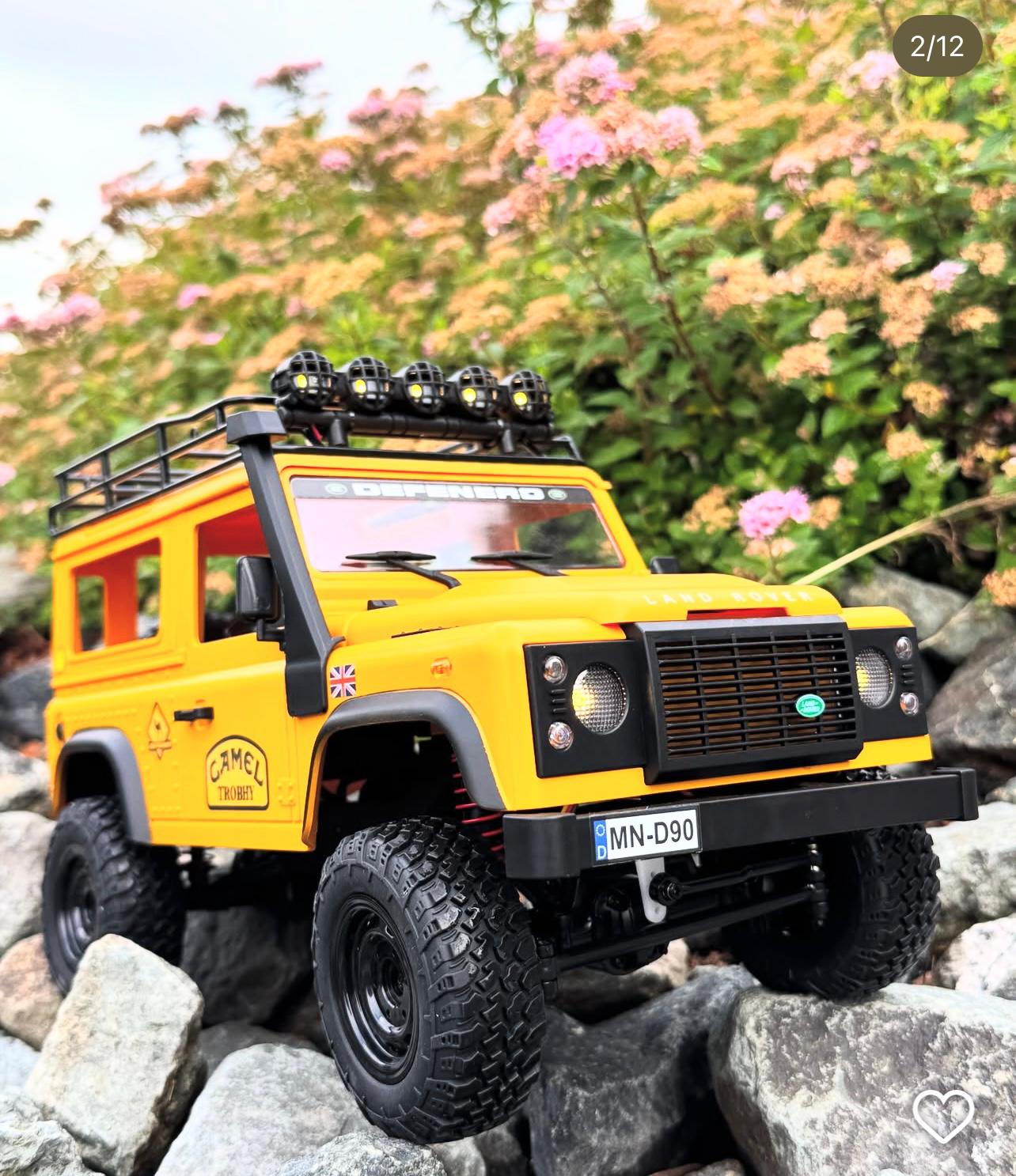 MN98 1:12 MN Model RTR Version RC Car 2.4G 4WD RC Rock Crawler Defender