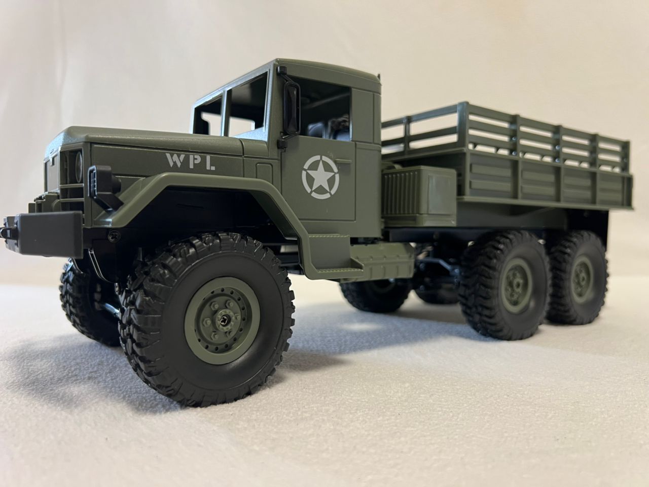 WPL B16 1/16 Scale RC Truck 6WD–7.4V Li-Ion, Proportional Steering & Throttle RT