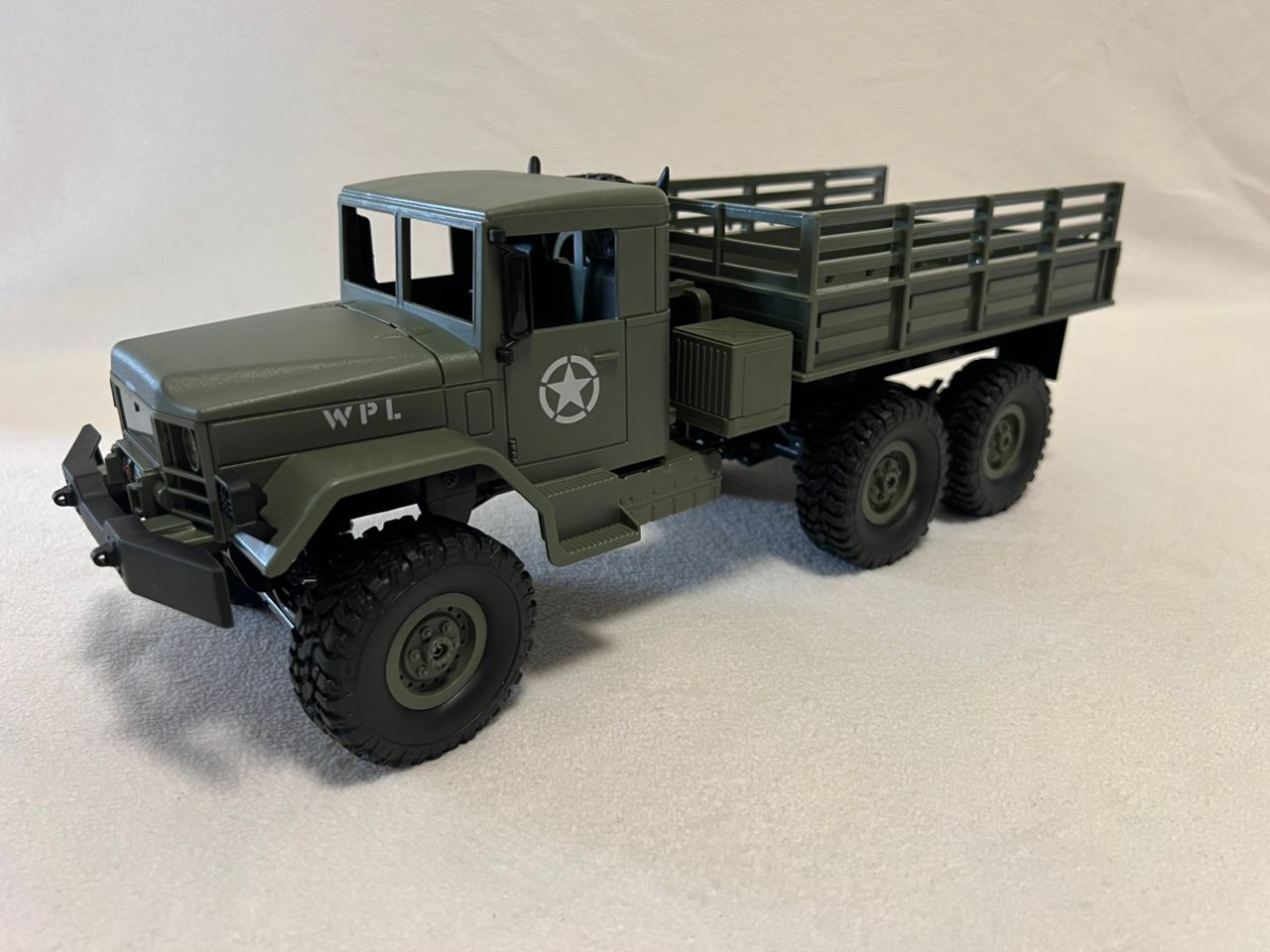 WPL B16 1/16 Scale RC Truck 6WD–7.4V Li-Ion, Proportional Steering & Throttle RT