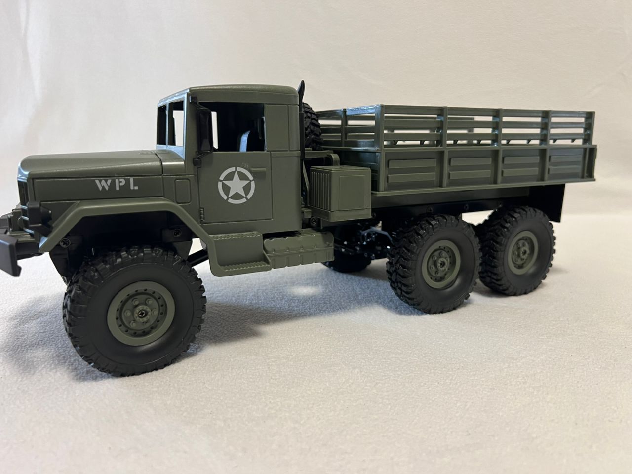 WPL B16 1/16 Scale RC Truck 6WD–7.4V Li-Ion, Proportional Steering & Throttle RT