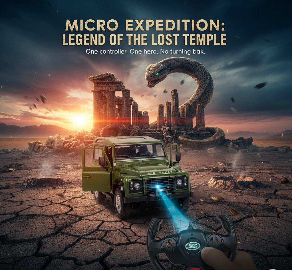 Share Remote Control Land Rover Defender | 1:14 in 2 Assorted Colours | Rc Car