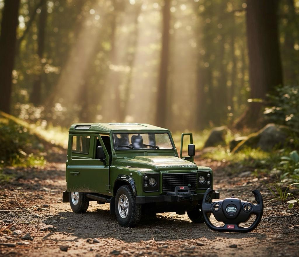 Share Remote Control Land Rover Defender | 1:14 in 2 Assorted Colours | Rc Car