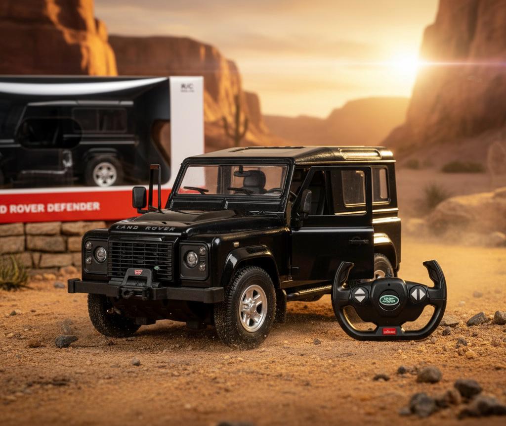 Share Remote Control Land Rover Defender | 1:14 in 2 Assorted Colours | Rc Car