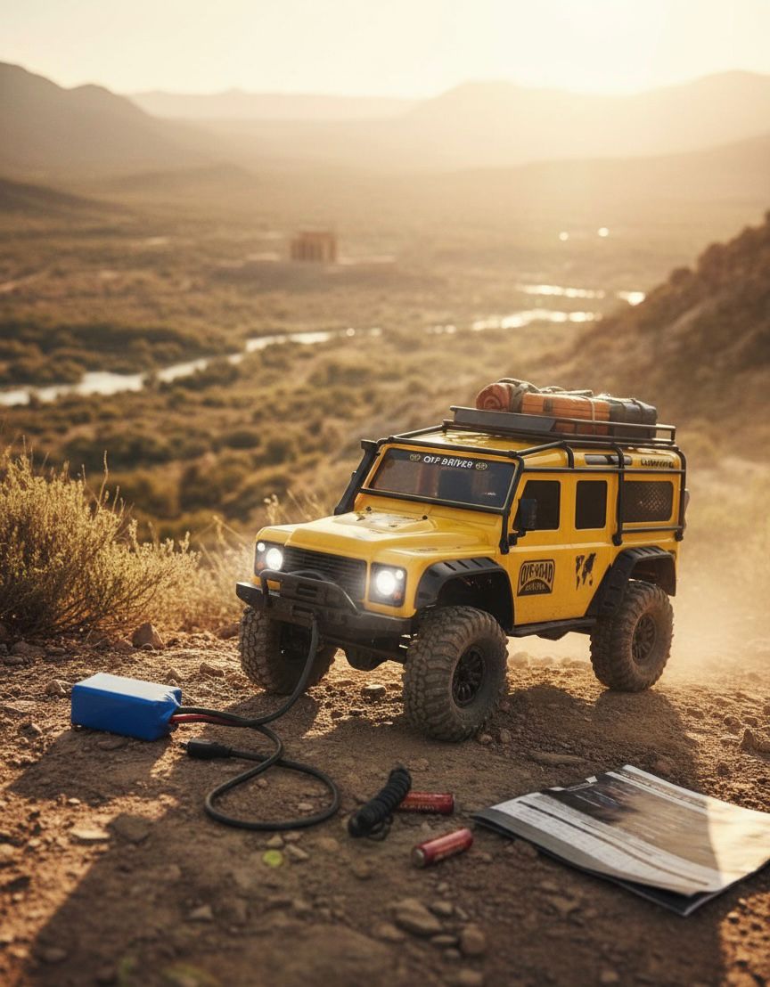 HB-ZP1005 1:10 HB Model RTR Version RC Car 2.4G 4WD RC Rock Crawler Defender