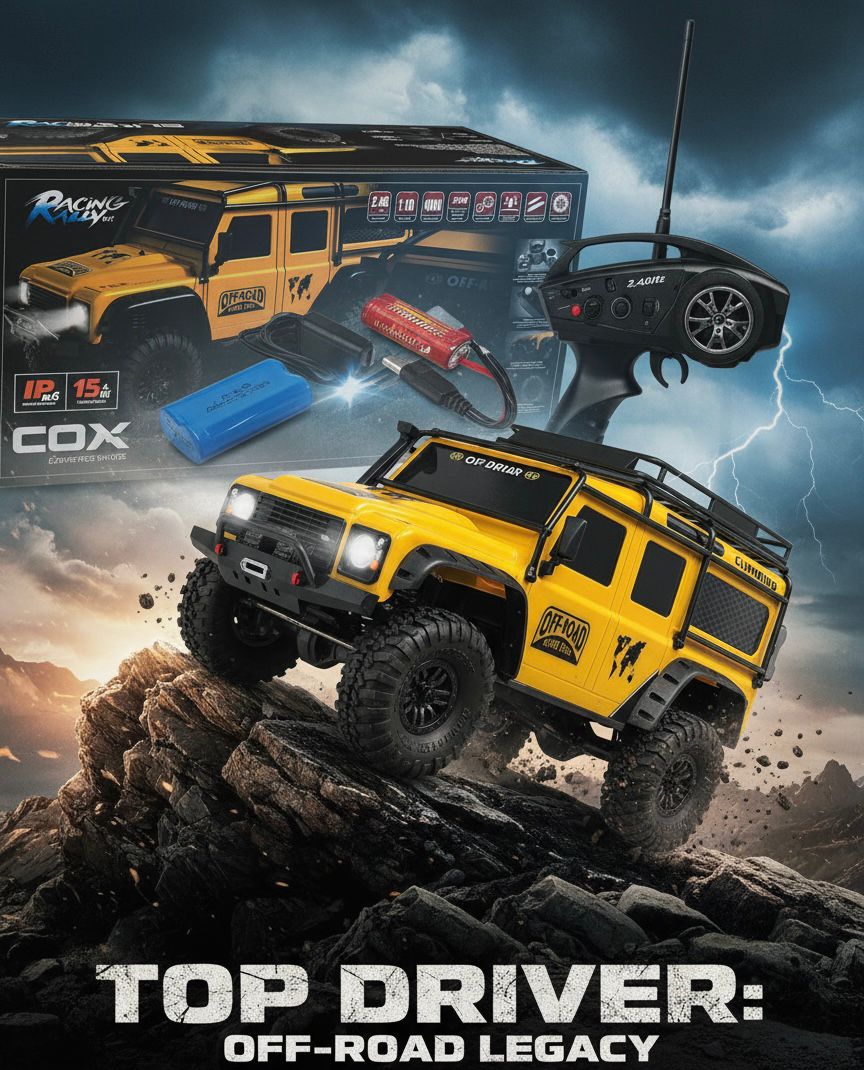 HB-ZP1005 1:10 HB Model RTR Version RC Car 2.4G 4WD RC Rock Crawler Defender
