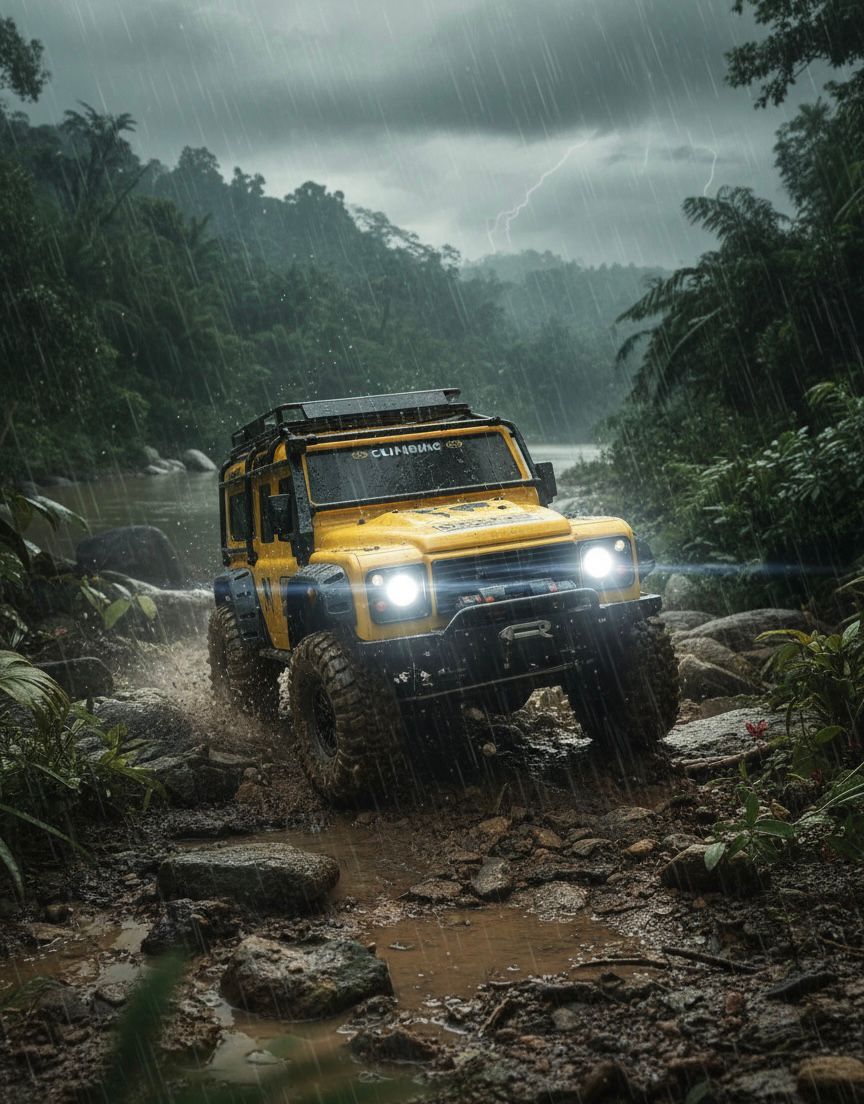 HB-ZP1005 1:10 HB Model RTR Version RC Car 2.4G 4WD RC Rock Crawler Defender