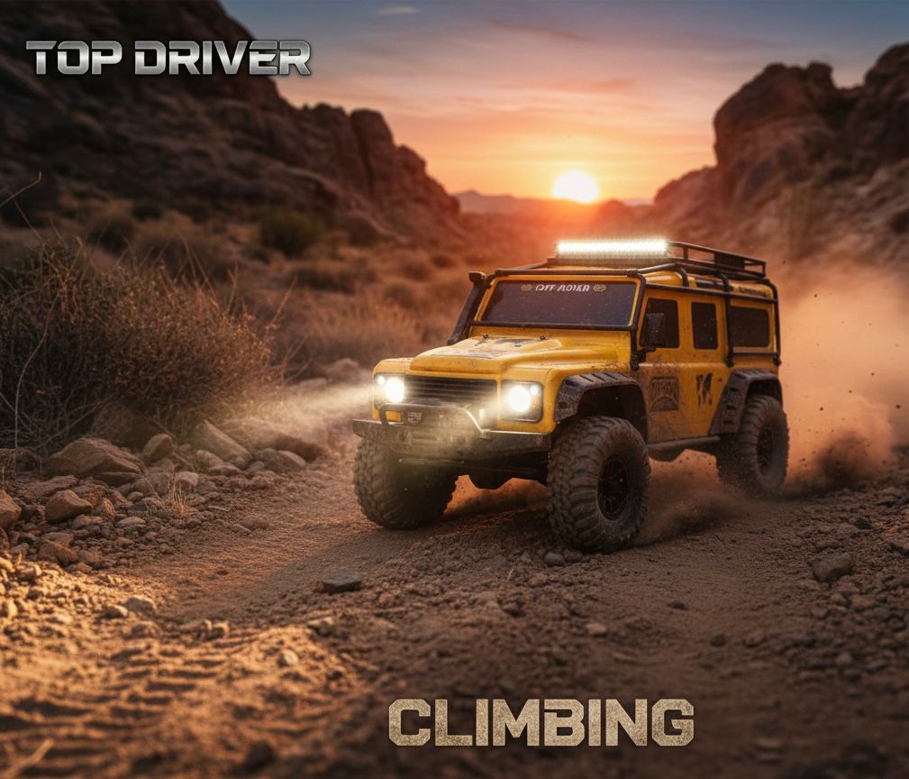 HB-ZP1005 1:10 HB Model RTR Version RC Car 2.4G 4WD RC Rock Crawler Defender