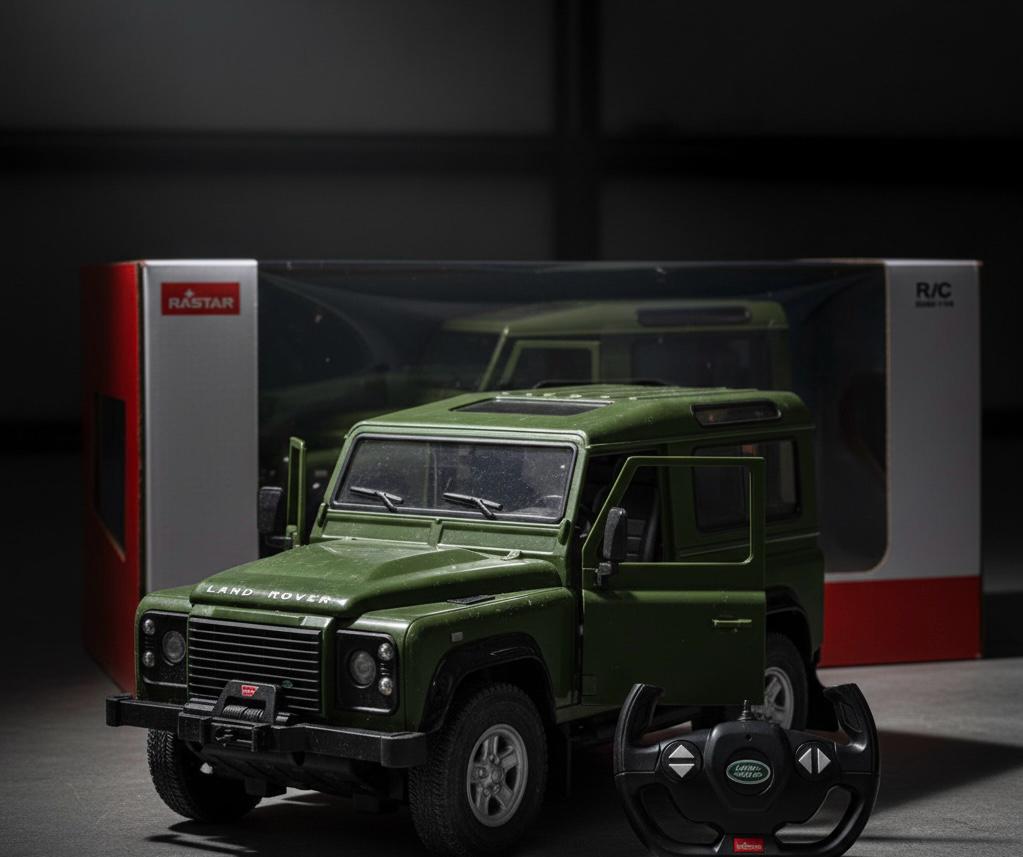 Share Remote Control Land Rover Defender | 1:14 in 2 Assorted Colours | Rc Car