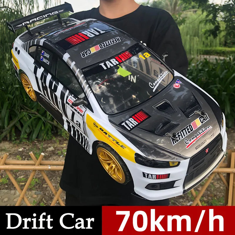RC Drift Car 1:10 4WD 70Km/H Off-Road Racing Anti-Collision 4x4 Large Speed