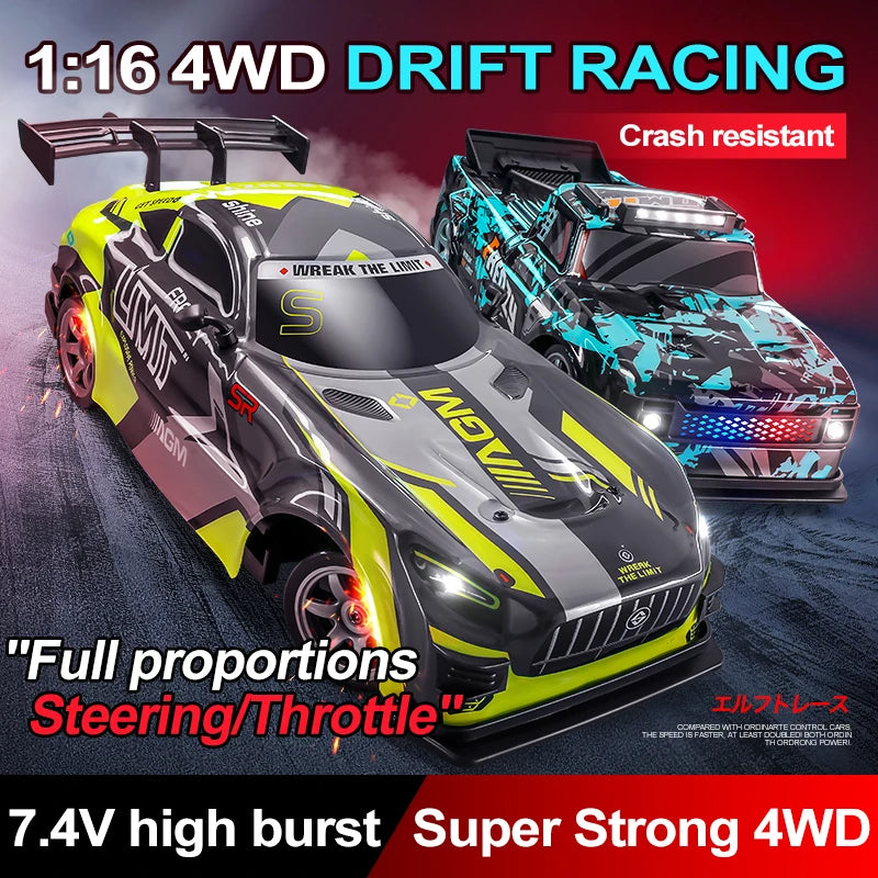 RC Drift Car 1:16 4WD 30Km/H Off-Road Racing Anti-Collision
