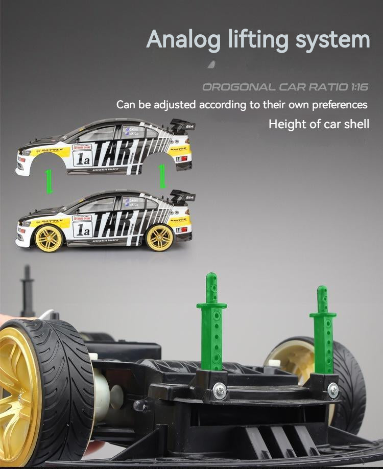 RC Drift Car 1:10 4WD 70Km/H Off-Road Racing Anti-Collision 4x4 Large Speed