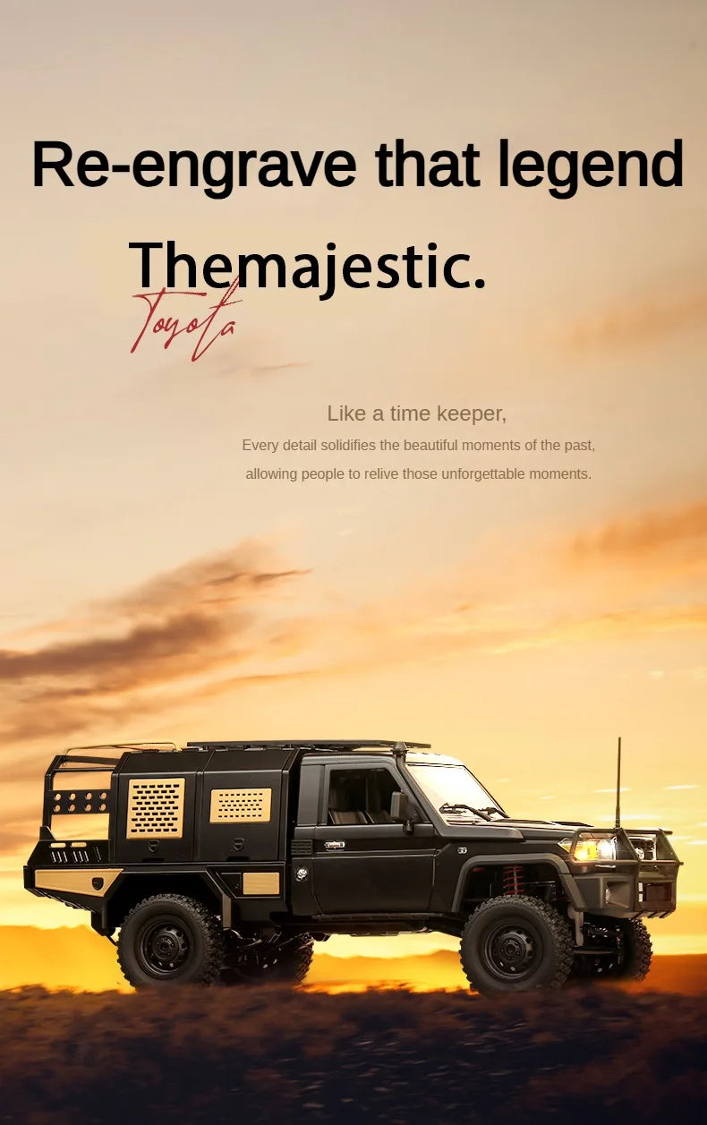 MN82S 1:12 Full Scale RTR Car Toy 2.4G 4WD Off-Road Remote Control Car Truck