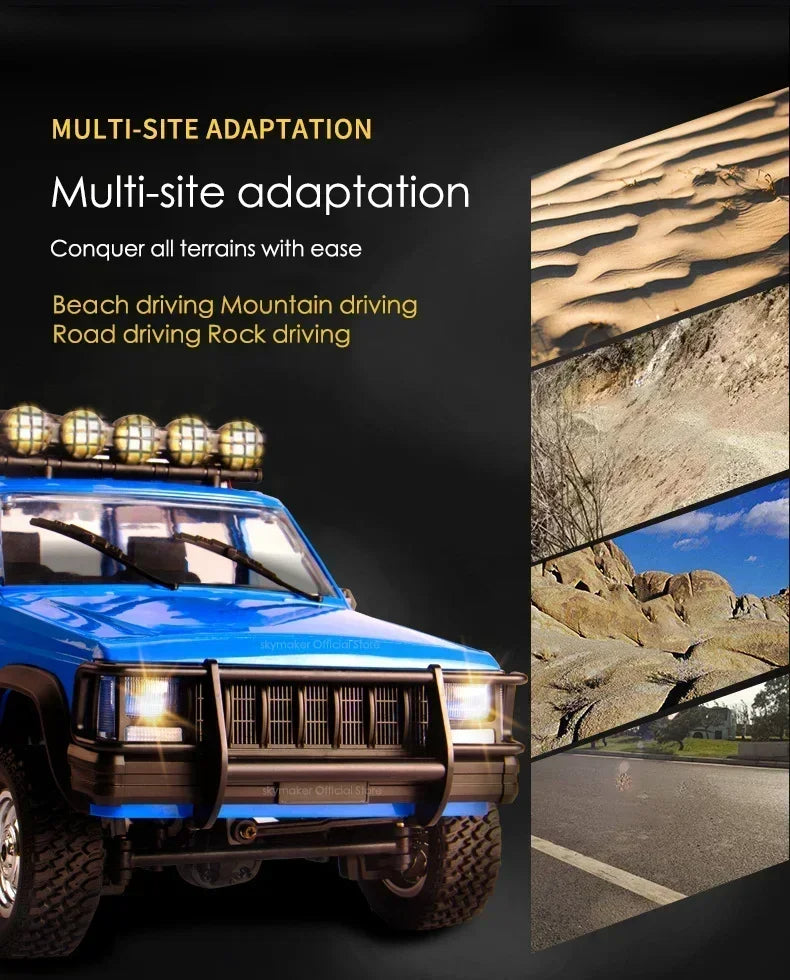 MN78 1:12 RC Car – 4WD Off-Road Climbing Truck 2.4G Remote Control Model