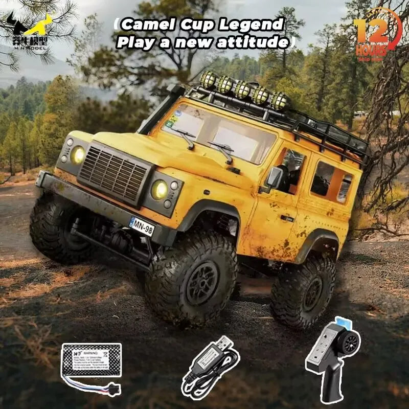 MN98 1:12 MN Model RTR Version RC Car 2.4G 4WD RC Rock Crawler Defender